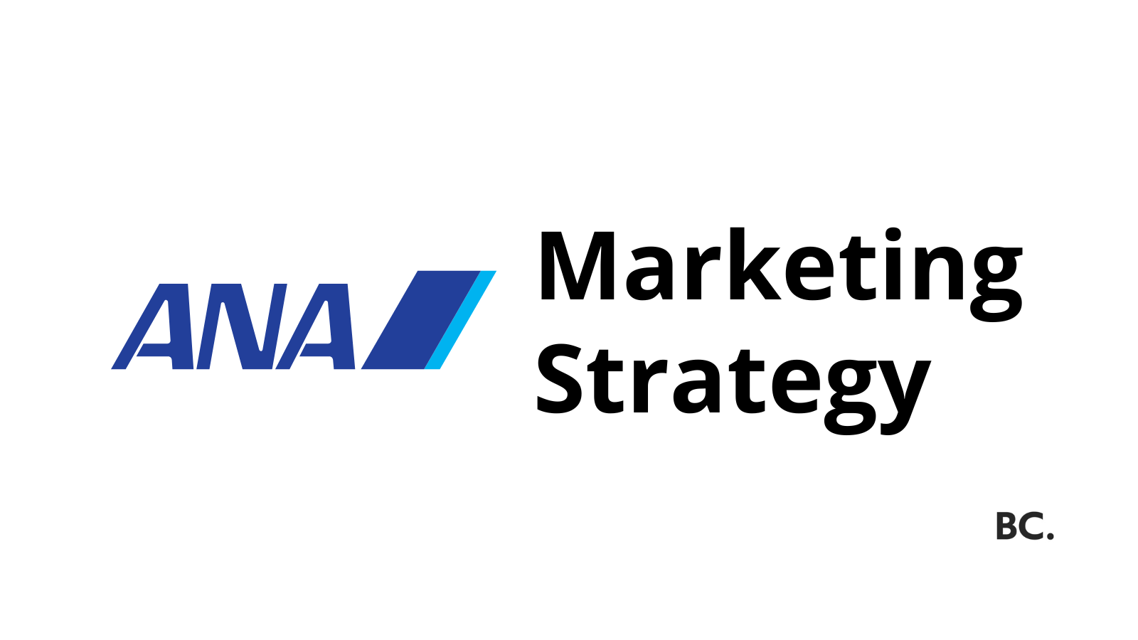 All Nippon Airways Marketing Strategy Elevating Standards in Air Travel